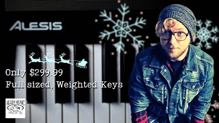 Video thumbnail for Alesis Concert 88 Key Digital Piano - A Perfect Keyboard for Christmas at $299.99.  Demo & Review by AllenMusicShop
