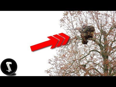 Sniper Climbs Tree and Destroys EVERYONE. (45 Feet / 14 Meter High)