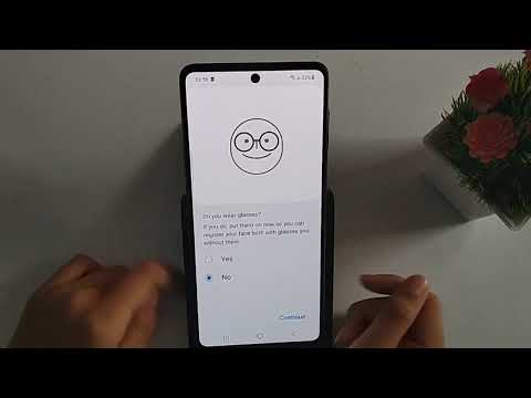 How to set face lock in Samsung galaxy a52 | phone setting kaise karen