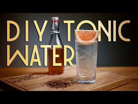 Truly UNIQUE Gin & Tonic | How to Make HOMEMADE Tonic Water