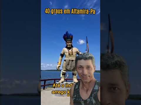 ÍNDIO PEDINDO ARREGO SOL QUENTE EM ALTAMIRA (PA)