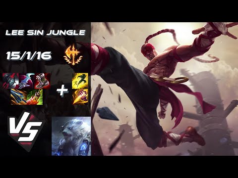 JUNGLE Lee Sin vs Volibear - EU Challenger Patch 14.13
