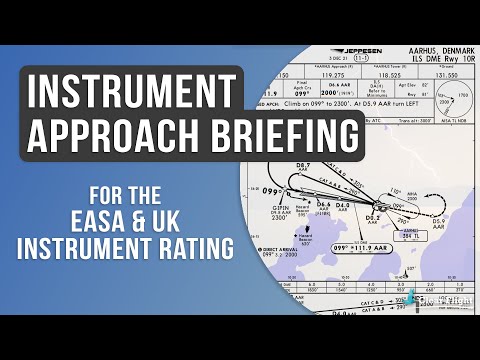 How to Brief an Instrument Approach | EASA & UK Instrument Rating