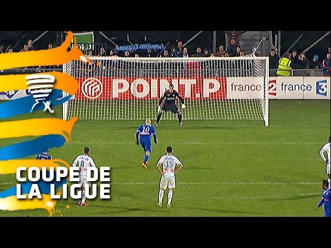 But Lakdar BOUSSAHA (90' +3 pen) / FBBP 01 - Olympique de Marseille (2-3) - (1/8 de finale)/2015-16