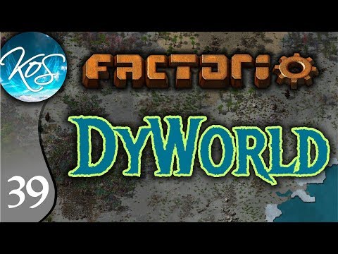 Factorio DyWorld Ep 39: SILVER & GOLD - Conversion Mod Let's Play, Gameplay