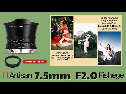 TTArtisan 7.5mm F2 Fisheye
