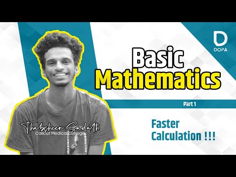 Basic mathematics Part 1|  Faster Calculation | @drthabsheertips2366
