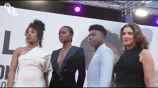 Danielle Deadwyler and the makers of Till arrive at the red carpet | BFI London Film Festival 2022