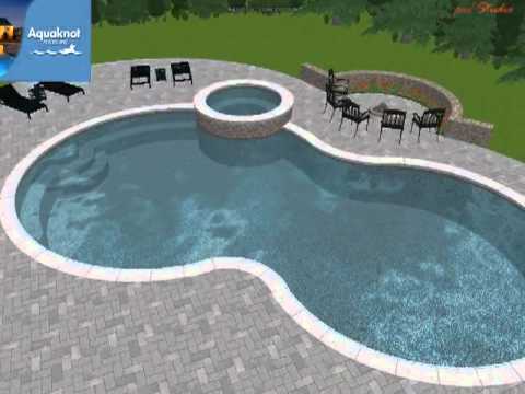 Wayland Pool with Cabana