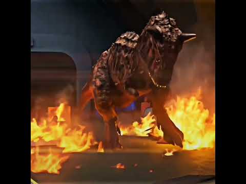 Top 5 the strongest Dinosaurs on isla nublar | #shorts #jurassicworld #edit #dinosaur #trex
