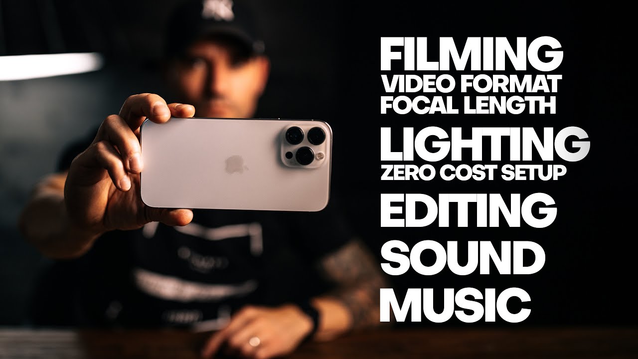 if i ONLY had an iPhone to CREATE YOUTUBE VIDEOS, here’s what i’d do…