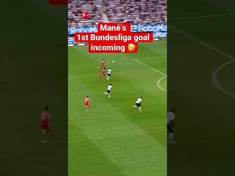 MANÉ‘s 1️⃣st Bundesliga Goal! 🥳