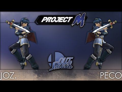 QUT Smash 6 Project M  - LF - Joz. (Marth) vs peco (Marth)