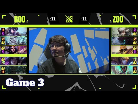 BOO vs ZOO - Game 3 SKE 2023 NA | Season 2023 Kickoff North America | Zoomers vs Boomers