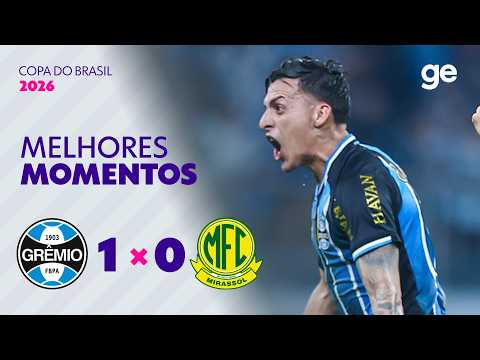 Gols e melhores lances de Grêmio x Mirassol