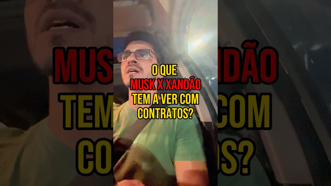 Elon Musk x Alexandre de Moraes: por que tem TUDO A VER com contratos? #elonmusk #xandao #twitter