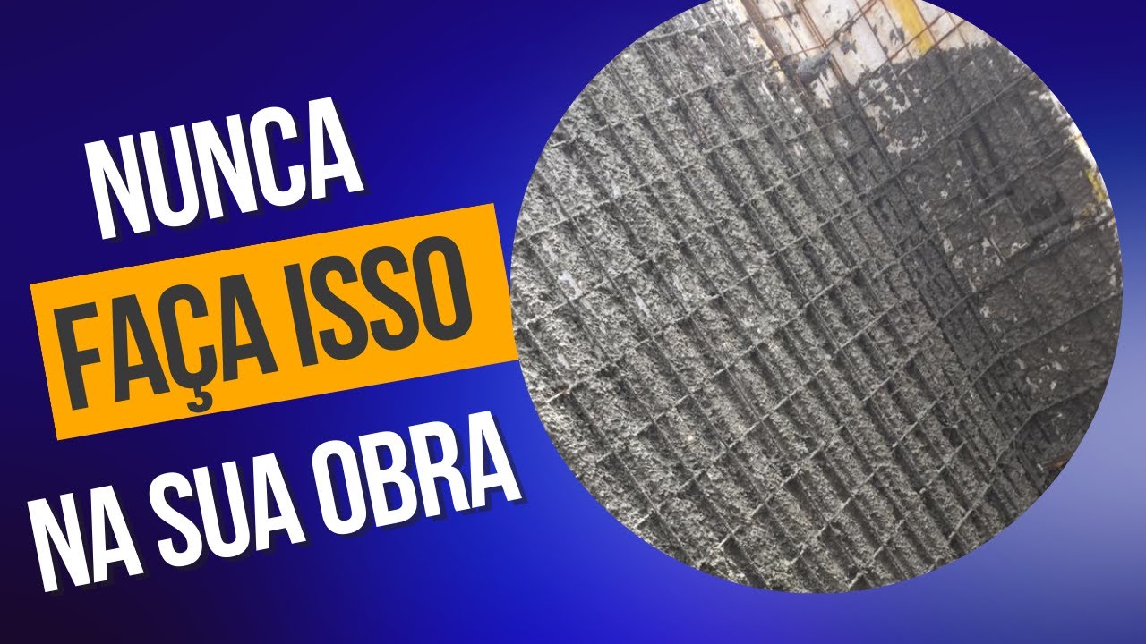 O Chapisco pode DERRUBAR sua casa em EPS!