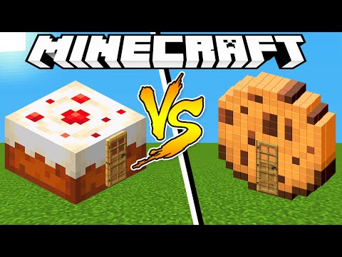 Yammy - CAKE HOUSE VS COOKIE HOUSE - Minecraft
