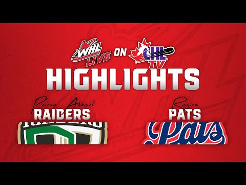 Prince Albert Raiders at Regina Pats 1/25 | WHL Highlights 2024-25