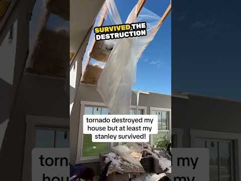 Only one thing survived this tornado in their home 😱