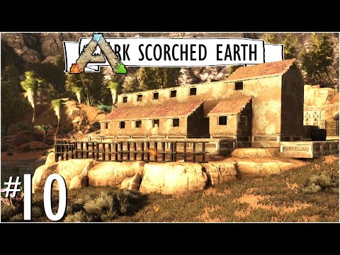 ADOBE VILLA MANSION (Part Two) :: Ep. 10 :: Adobe House Build :: Ark Scorched Earth - UniteTheClans