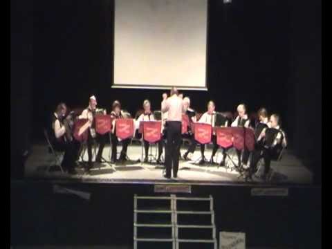 The Norwich accordion band plays the first movement of 