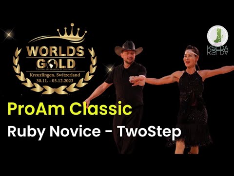 2023 GOLD Worlds | Linedance Championships | ProAm Classic Ruby Novice - TwoStep | KSLDA