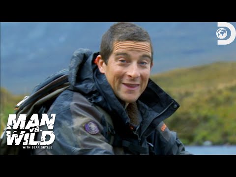 Unlocking the Secrets of Bear Grylls' High Mountain Survival in Scotland | Man Vs. Wild | Discovery