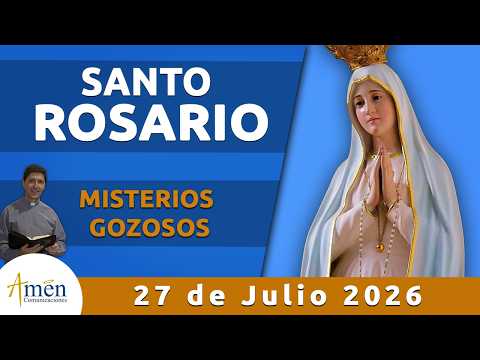 Santo Rosario de Hoy Lunes 27 Julio de 2026 l Padre Carlos Yepes l Católica l Rosario l Amén