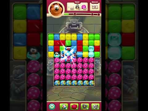 Toon Blast Level 2841 - NO BOOSTERS