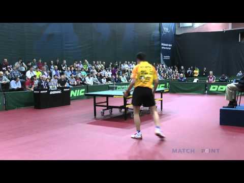 Russian Premier League 2012/2013. Playoff. Hou Yingchao - Dimitrij Ovtcharov