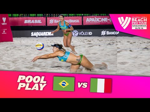 Carol/Rebecca vs. Gottardi/Orsi Toth - Pool Play Highlights | Saquarema 2025 #BeachProTour