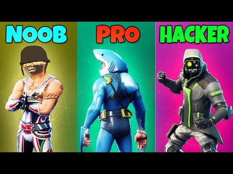 NOOB vs PRO vs HACKER su Fortnite Battle Royale STEREOTIPI 2018