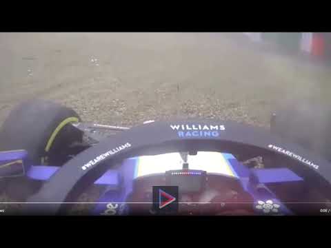 George Russell UNCENSORED radio 2021 Emilia Romagna GP post-crash