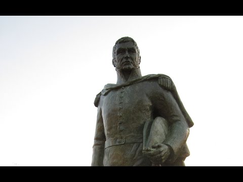 Monumento al General San Martín, paso a paso. Step by step, Monument to General San Martín.