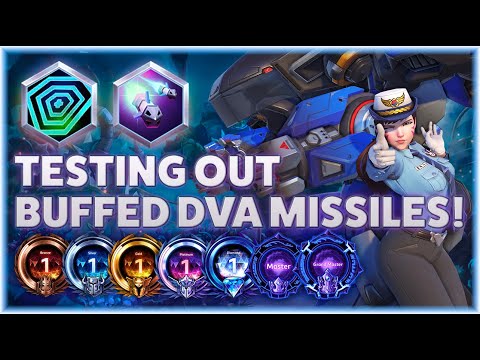 DVA Micro Missiles - TESTING OUT BUFFED DVA MISSILES! - B2GM Season 4 2024