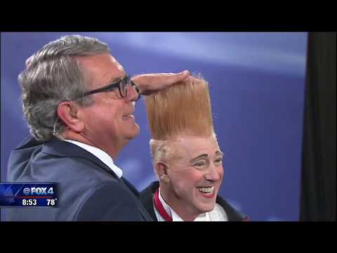 Bello Nock performs hair-raising stunts