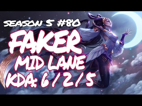 SKT T1 Faker Diana vs Twisted Fate Dopa, KR LOLpro [Highlights]