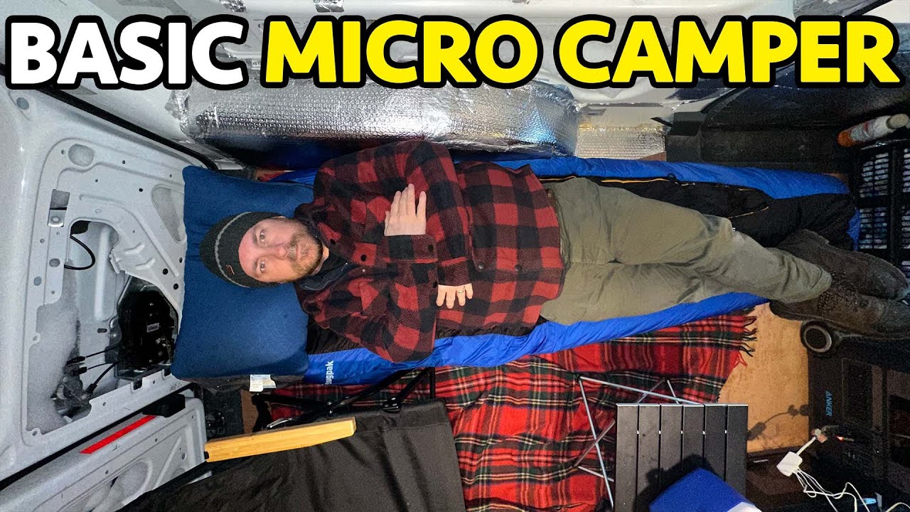 Micro Camper Stealth Camping | My Basic Setup