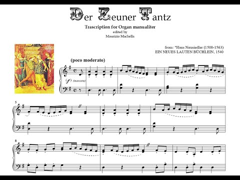 Der  Zeuner Tantz from: from: "Hans Neusiedler (1508-1563): Ein Neues Lauten Büchlein, 1540