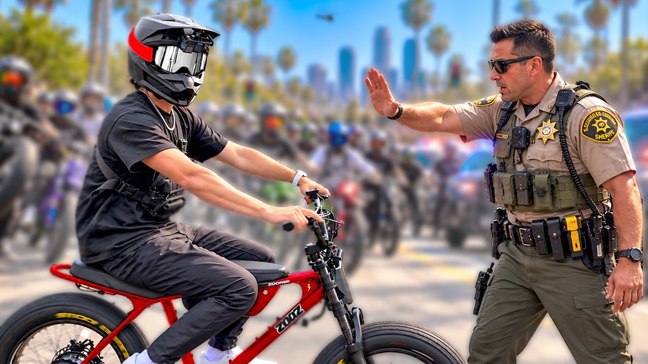 Police Stop My "Legal" E-Bike Rideout