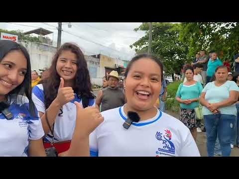 DESFILE DE CORREO EN JUCUAPA USULUTAN #elsalvador