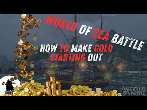 World of Sea Battle - How to make gold as a new player
