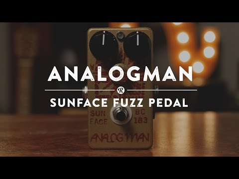 Analogman Sun Face NKT Red Dot Germanium Fuzz with Sun Dial Knob 2020 - Gold image 12