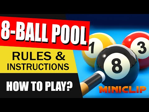 🎱 Rules of MiniClip 8 Ball Pool : MiniClip Pool Gameplay - YouTube