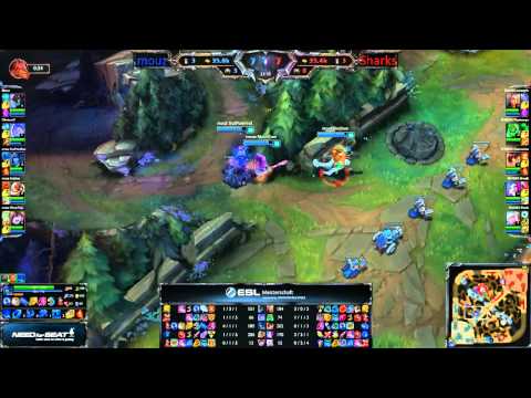 Halbfinale ESL Meisterschaft Spring Cup 3 - mouz vs Sharks