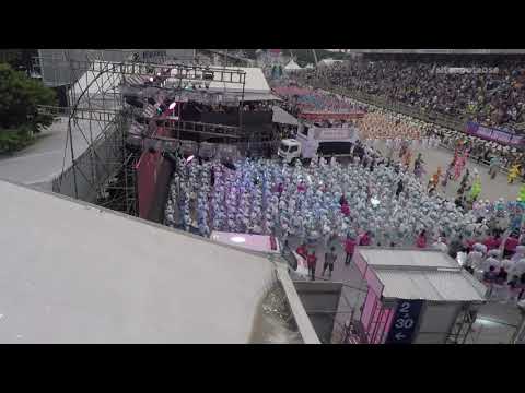 Rosas de Ouro 2020 - Bateria no desfile oficial - #desfileSP2020