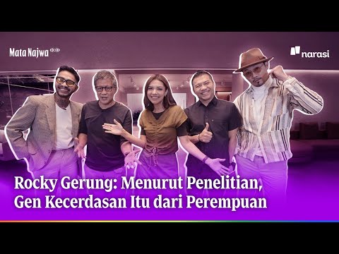 Rocky Gerung: Menurut Penelitian, Gen Kecerdasan Itu dari Perempuan | Mata Najwa