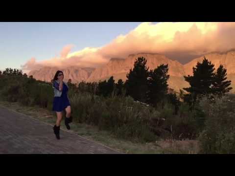 Saleha Enjoying Birthday in Cape Town Mountains