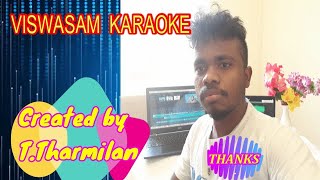 vaaney vaaney song karaoke viswasam TT